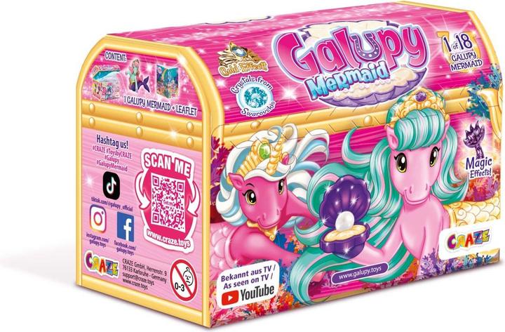 Produktbild Craze Galupy Mermaid (1 Stück - assortiert)
