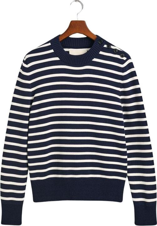 Image du produit GANT pull col rond brillant à rayures breton (XL)