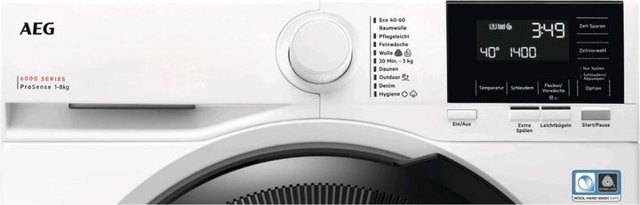 Actual product image AEG LAVAMAT LR6F60488 (8 kg, Left)