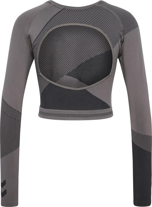 Actual product image hummel hmlUNITY SEAMLESS CROP T-SHIRT L/S (L)