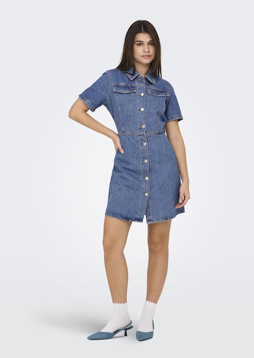 Produktbild Only ONLMALIA Kurzes Kleid Jeanskleid (S)