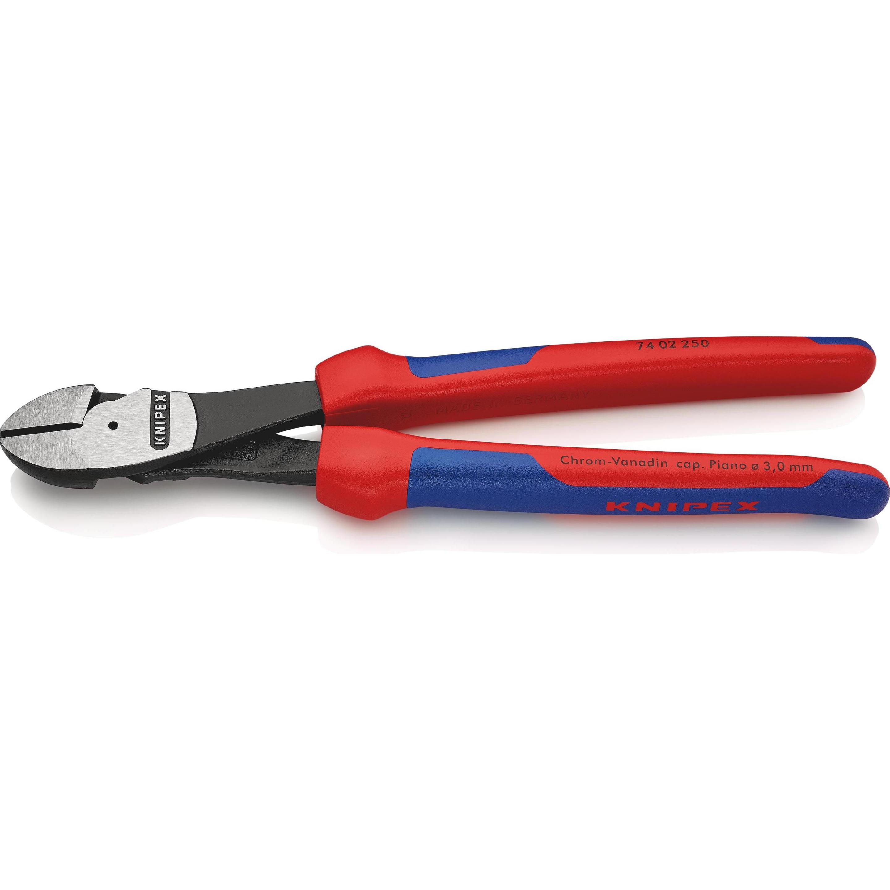 Knipex, Bolzenschneider + Seitenschneider, Kraft-Seitenschneider (250 mm)