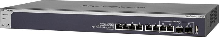 Actual product image Netgear Switch XS708T (10 Ports)