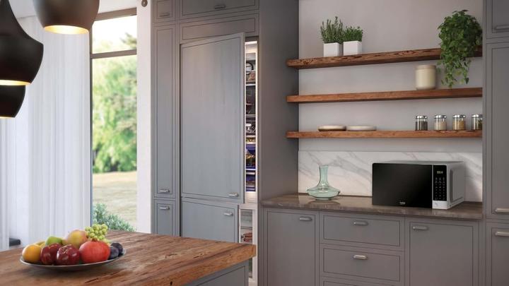 Productafbeelding Beko MOC201103S Microgolfoven met plat oppervlak Alleen magnetron 20 L 700 W Roestvrij staal (20 l)