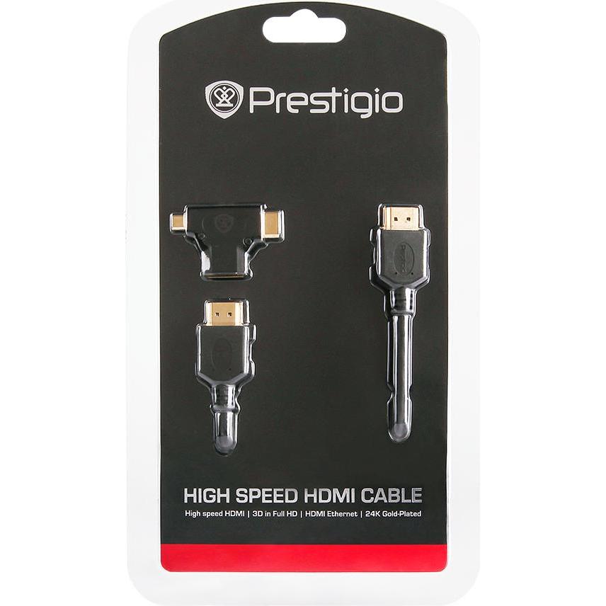 Thumbnail - Prestigio High Speed HDMI-Kabel, 1,8 m (1.80 m, HDMI), Video Kabel