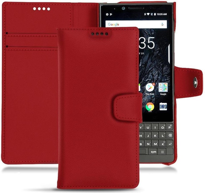 Produktbild Noreve Lederschutzhülle Wallet (Blackberry KEY2)