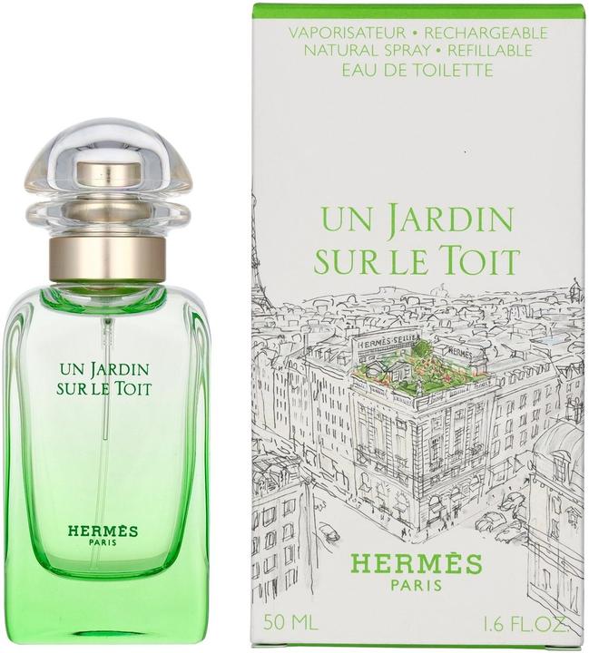 Actual product image Hermès Un Jardin Sur le Toit Eau De Toilette Refillable 50 ml (unisex) (Eau de toilette, 50 ml)
