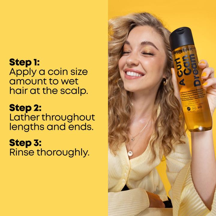 Image du produit Matrix TOTAL RESULTS Shampooing hydratant sans poids A Curl Can Dream 300ml (300 ml, Shampoing liquide)