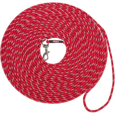 Trixie Junior sporline til hvalpe, XXS-XS: 8 m/ø 4 mm, rød (XXS, Hund, Hundesport), Halsband + Leine