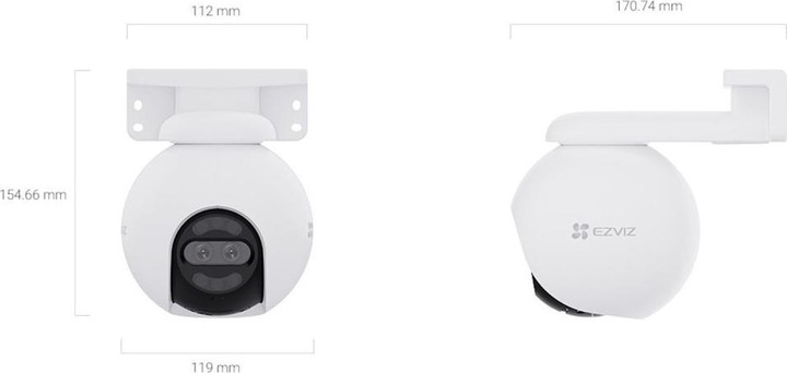 Produktbild EZVIZ H80x Dual (3840 x 2160 Pixels)