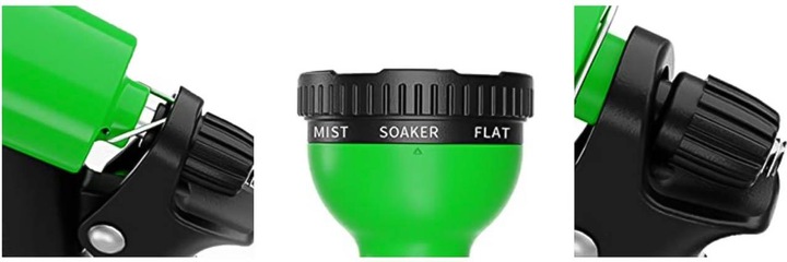 Produktbild Grafner Gartenbrause mit 10 Sprühmuster Handbrause Gartenschlauch