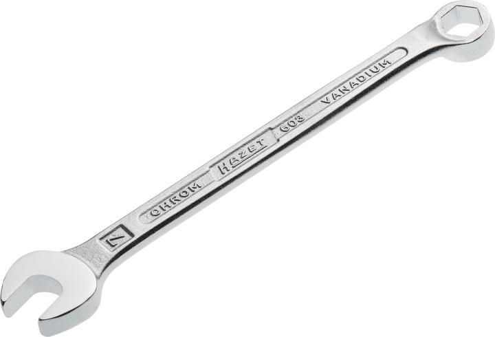 Produktbild HAZET Ring-Maulschlüssel 603-7 ∙ Aussen Sechskant Profil ∙ 7 mm (7 mm)