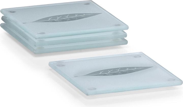 Actual product image Zeller Present Glass coasters (4 x, Glass coaster)