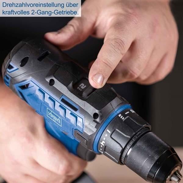 Image du produit Scheppach Perceuse-visseuse sans fil C-DD45-X (DIY) (Fonctionnement sur piles)