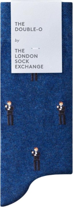 The London Sock Exchange Herren Baumwollsocken - The Double-O (41 - 47)