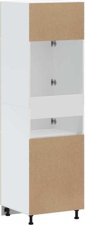 Actual product image vidaXL Kitchen cabinet Lucca Sonoma oak wood-based material tall kitchen cabinet (60 x 57 x 207 cm)