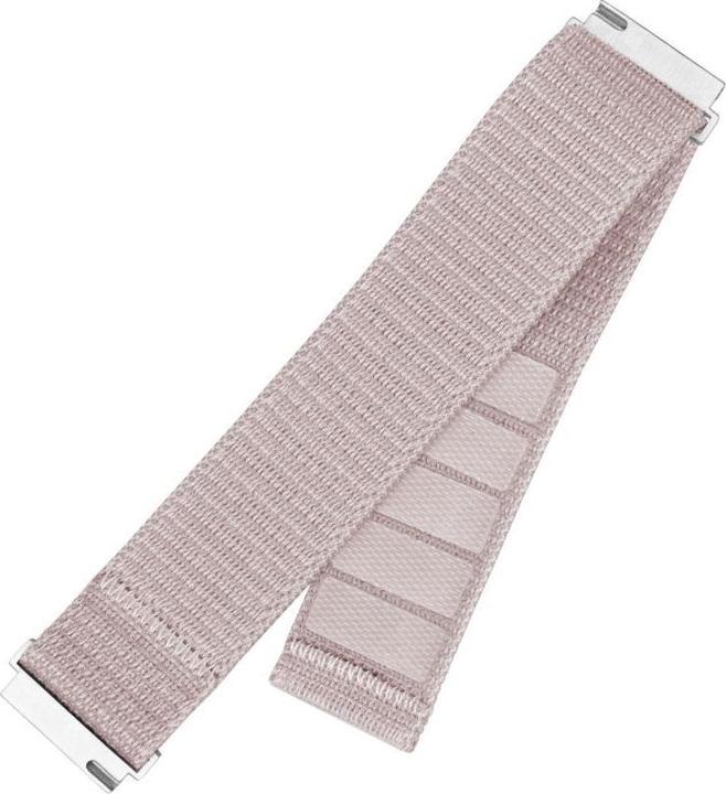 Actual product image Fixed Nylon Sporty watch strap with quick extraction for 22 mm smartwatch, rose gold Fixnst22mm-Rogd (22 mm, Nylon)