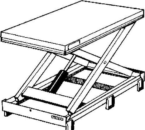 Immagine prodotto kaiserkraft Tavolo elevatore compatto
