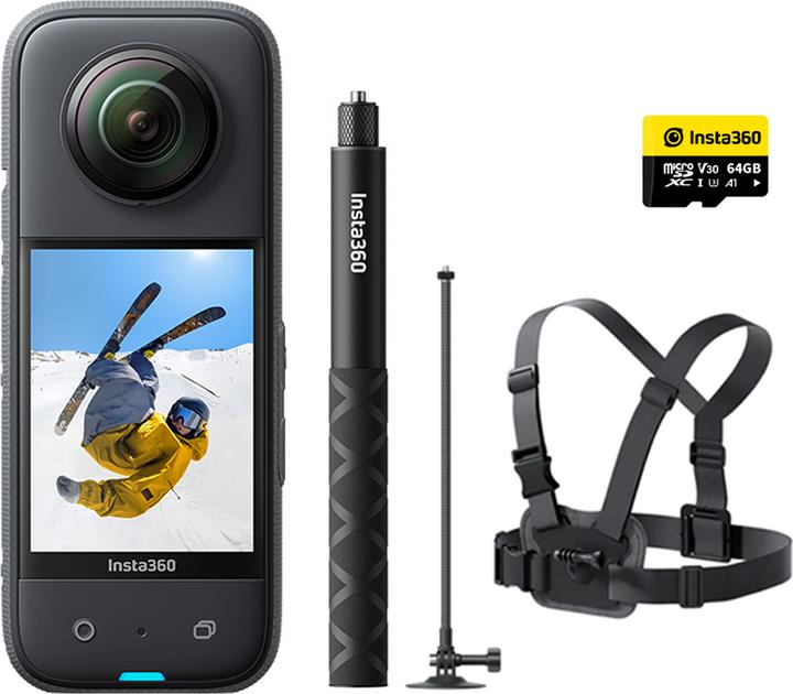Actual product image Insta360 X3 Snow Kit (30p, Bluetooth, Wi-Fi)