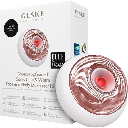 Geske, Massagegerät, Smartappguidedtm Sonic Cool & Warm Face & Body Massager 9 in 1 Elektrisch