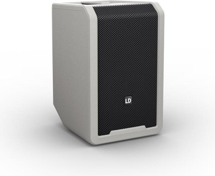 Immagine prodotto LD Systems ANNY® 8 G - Altoparlante PA Bluetooth® portatile con batteria ricaricabile e mixer, Grigio Urbano (Attivo, 1x 80 W)