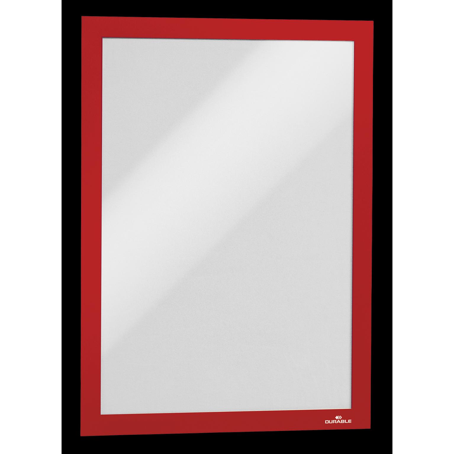 Durable, Informationsschild, Duraframe, selbstklebend, Grosspackung