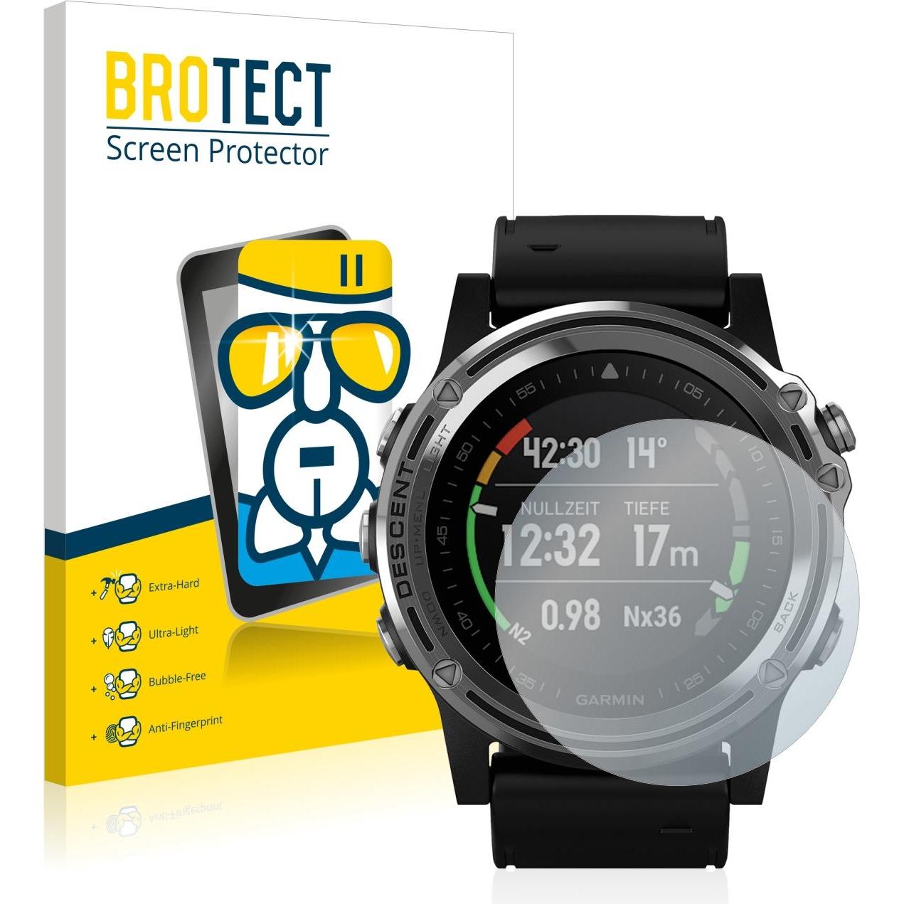 Thumbnail - BROTECT AirGlass Panzerglasfolie, Smartwatch Schutzfolie, Transparent