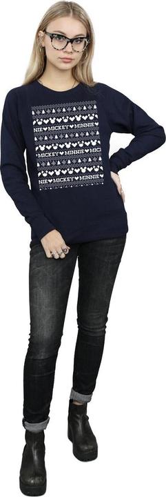 Produktbild Disney Mickey And Minnie Christmas Fair Isle Sweatshirt (L)