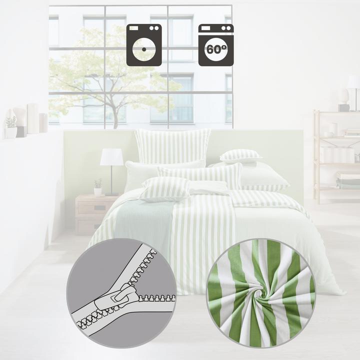 Image du produit Erwin Müller Wendebettwäsche (Housse de couette, 135 x 200 cm, 80 x 80 cm)