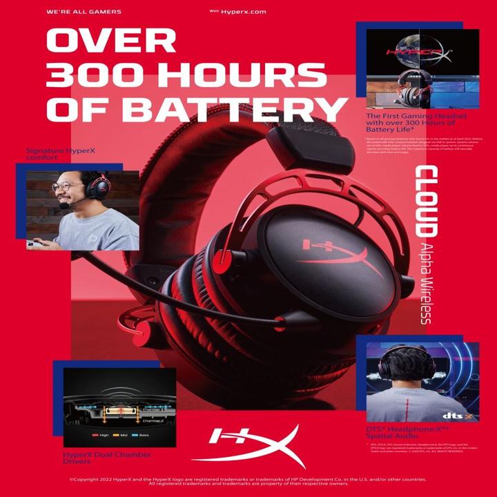 Image du produit HyperX Cloud Alpha (Sans fil)