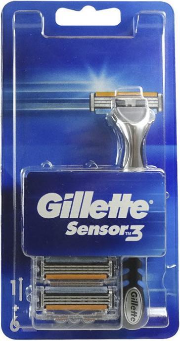 Gillette Venus Gillette - Sensor3 - Scheerapparaat + 6 scheerhoofden (M)