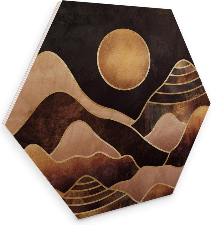 Image du produit Trenddeko Coucher de soleil (35 x 30 cm)