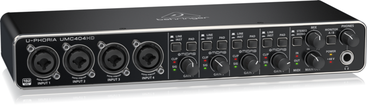 Productafbeelding Behringer U-Phoria UMC404HD (USB)