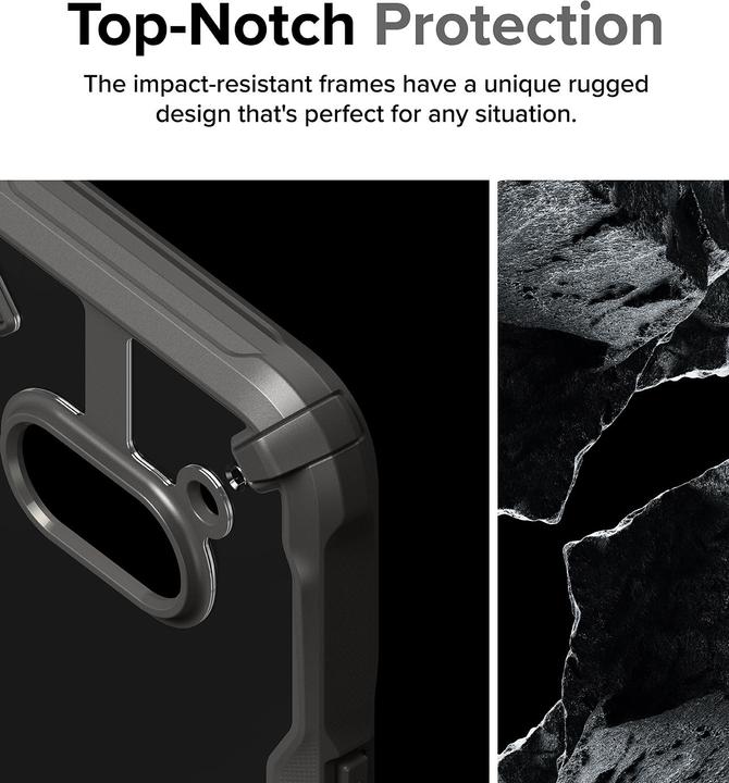 Produktbild Ringke Case for Nothing Phone (2a) / (2a) Plus FUSION X GRAY (Nothing Phone (2a))