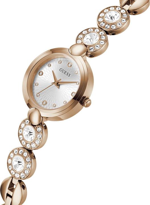 Produktbild Guess P RS GLD CS / SUN SLV DL / P RS GLD BRCT W/ CRYS W/ ADJT G LINKS Armbanduhr (26 mm)