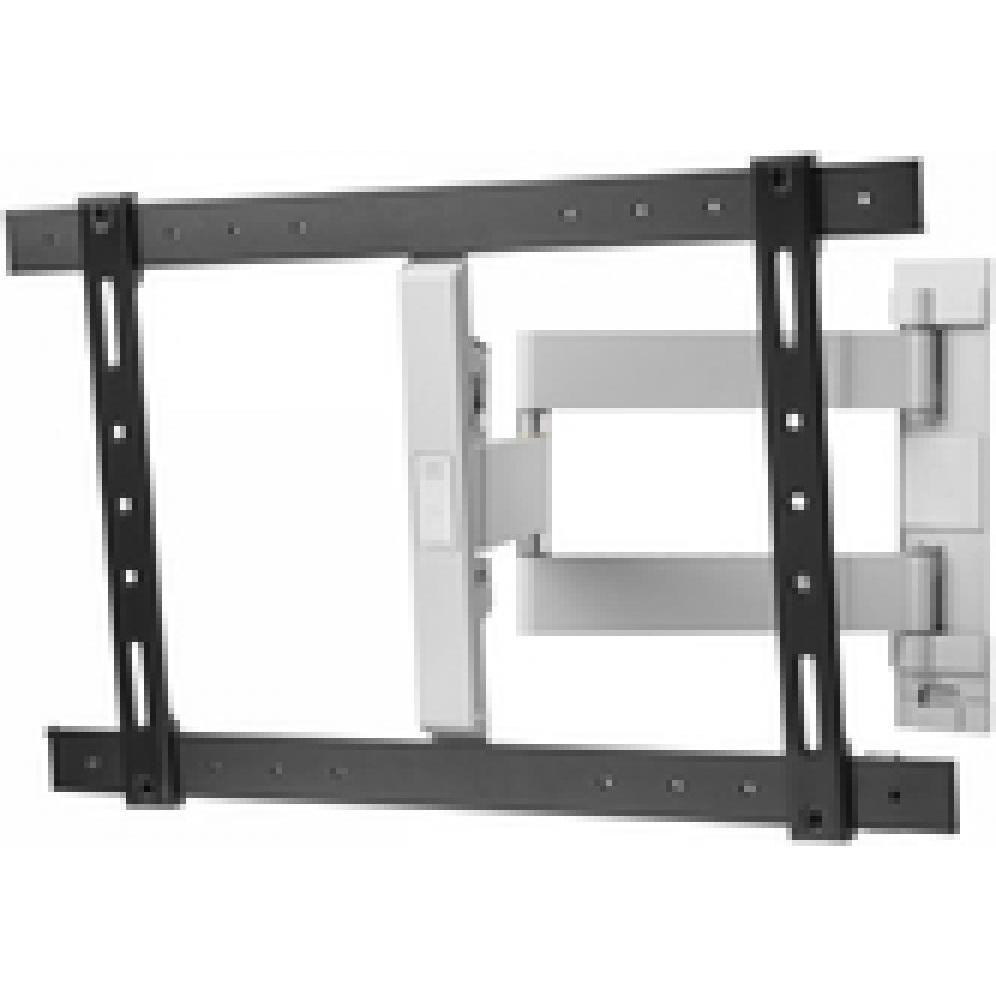 One for All Supporto da parete per TV da 90" Ultraslim GIRABILE A 180 (Muro, 90", 40 kg), Supporto da parete TV, Nero