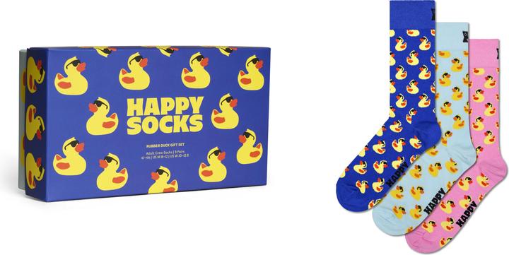Produktbild Happy Socks Strümpfe RUBBER DUCK Socken 3er Pack (3er Pack, 41 - 46)