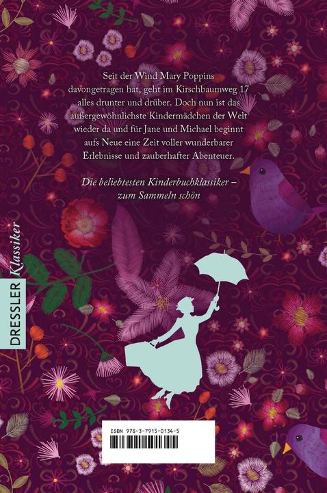 Actual product image Mary Poppins kommt wieder (German, Elisabeth Kessel, Frauke Schneider, Horst Lemke, Pamela L. Travers, 2019)