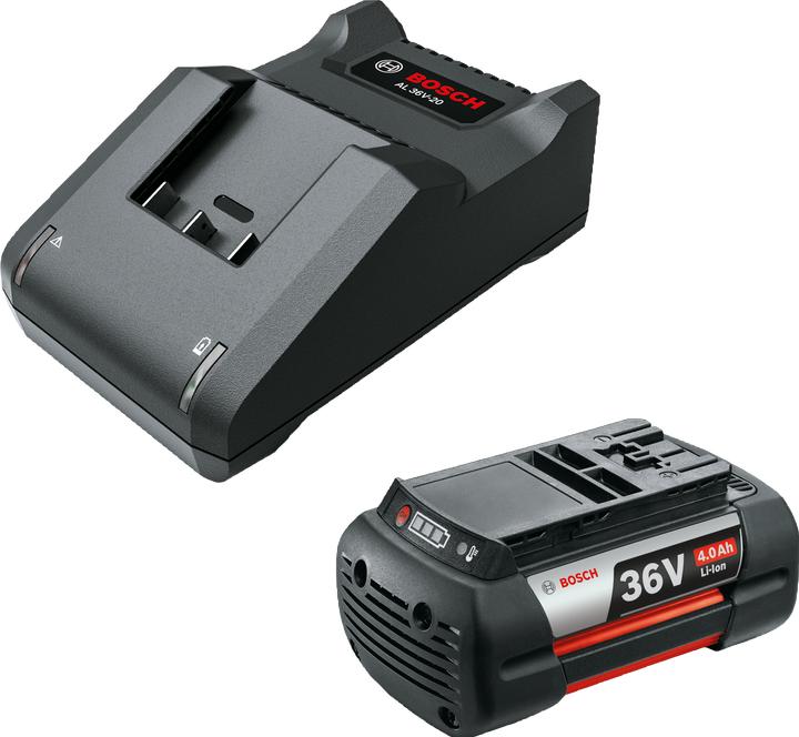 Bosch Home & Garden Set di avviamento GBA 36V (1x4.0Ah) + AL 36V-20 (36 V)