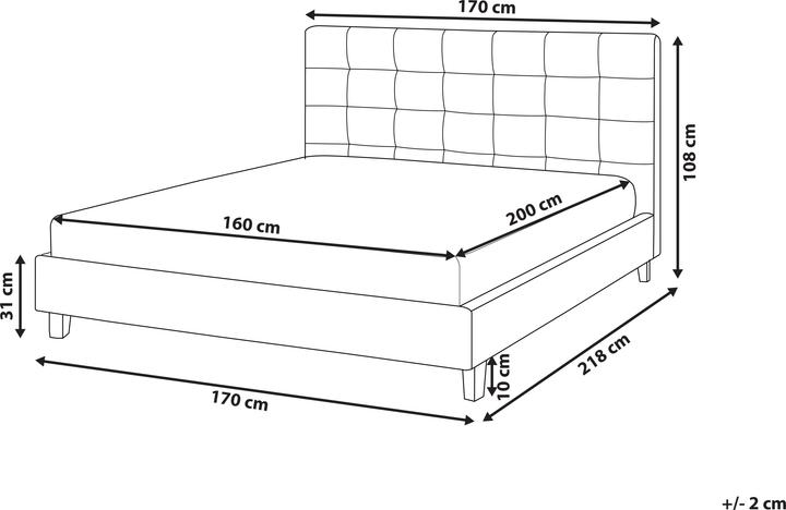 Immagine prodotto Beliani Rochelle (160 x 200 cm)