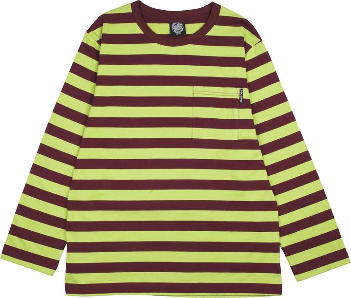Actual product image Santa Cruz Classic Strip Pocket Longsleeve (10XL)