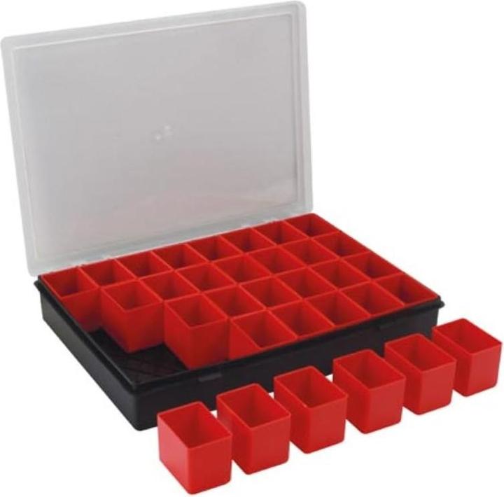 Velleman - Assortimentsdoos - 330 x 247 x 54 mm - 32 Uitneembare vakken