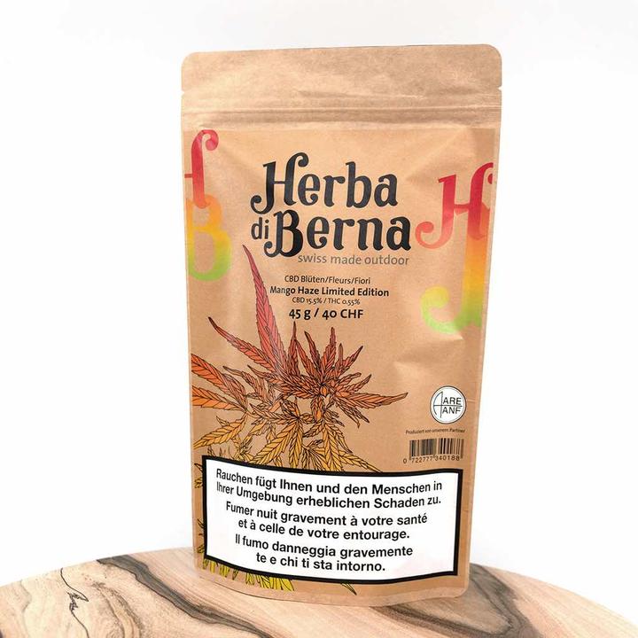 Image du produit Herba di Berna Mango Haze (45 g, Extérieur)