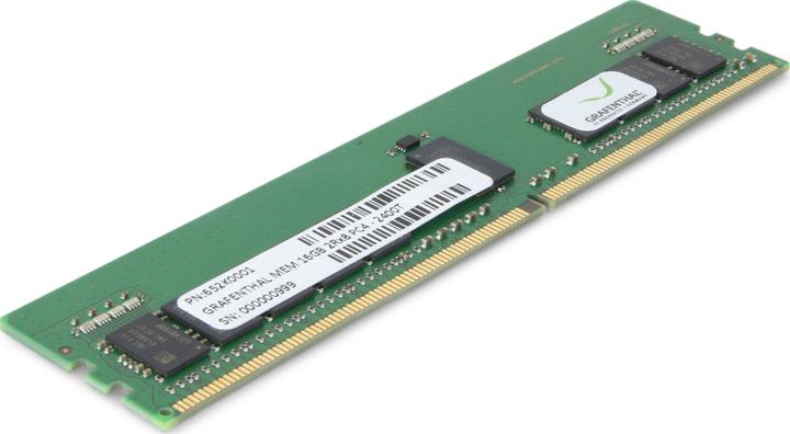 Image du produit Grafenthal MEM 32GB 2Rx4 DDR4-2666MHz RDIMM PC4-21300 ECC CL19 1.2V (1 x 32GB, 2666 MHz, RAM DDR4, DIMM)