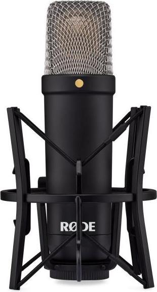 Actual product image RØDE Studio-Mikrofon NT1 Signature Black mit geradem Mikrofonständer