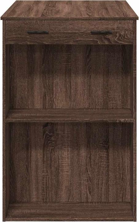 Actual product image vidaXL Bar table Bar table Kitchen table Bistro table Brown oak look