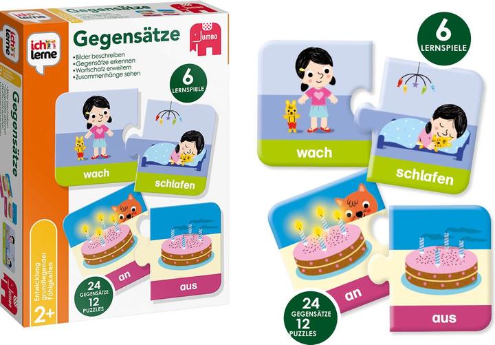 Produktbild Jumbo Ich lerne Gegensätze (Deutsch)