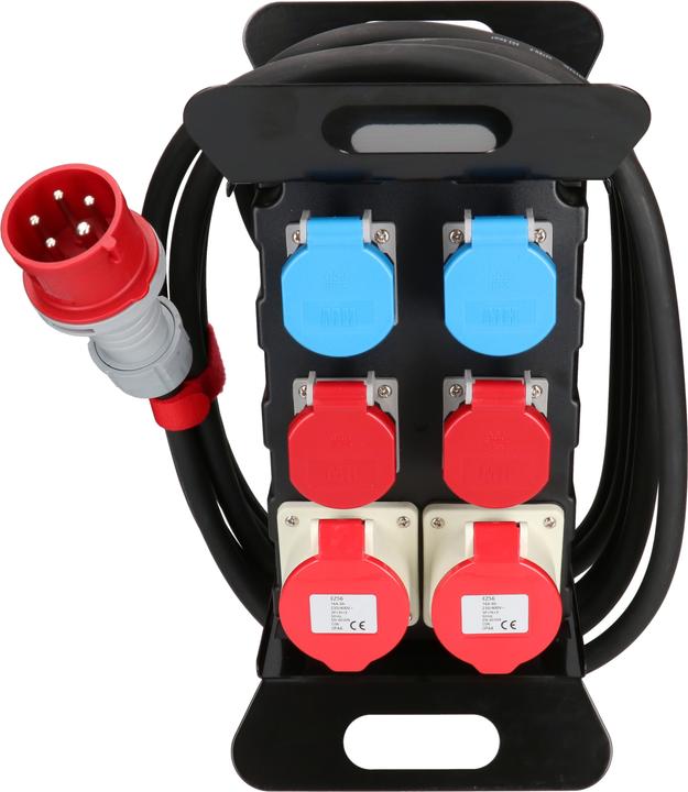 Produktbild Max Hauri Baustromverteiler (6x, CEE 16/5, Typ 23, Typ 25)