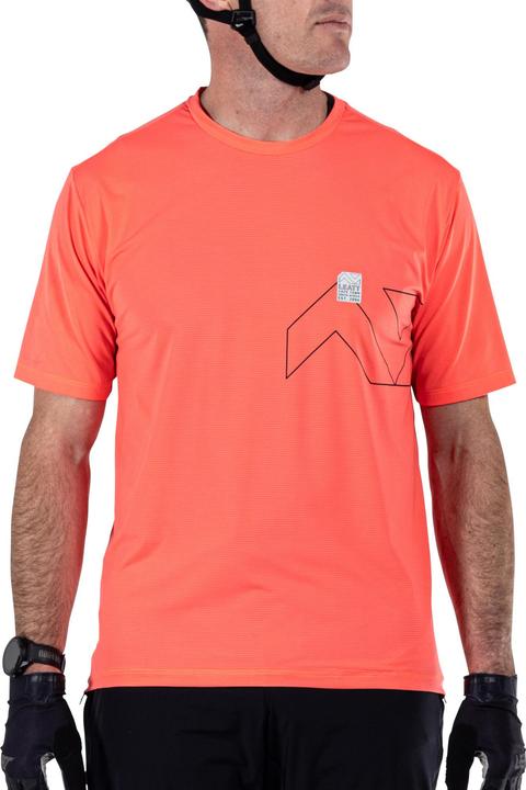 Actual product image Leatt Trail 1.0 X-Flow T-Shirt (S)