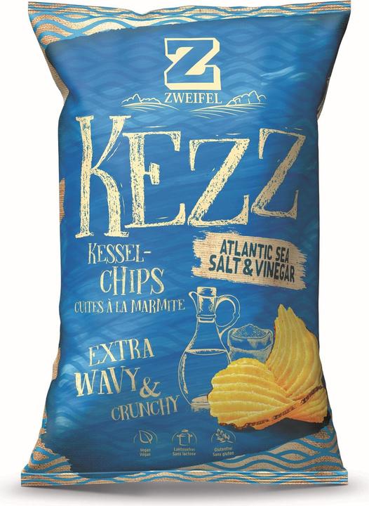 Produktbild Zweifel Chips KEZZ Atlantic Sea Salt & Vinegar 110 g (115 g)